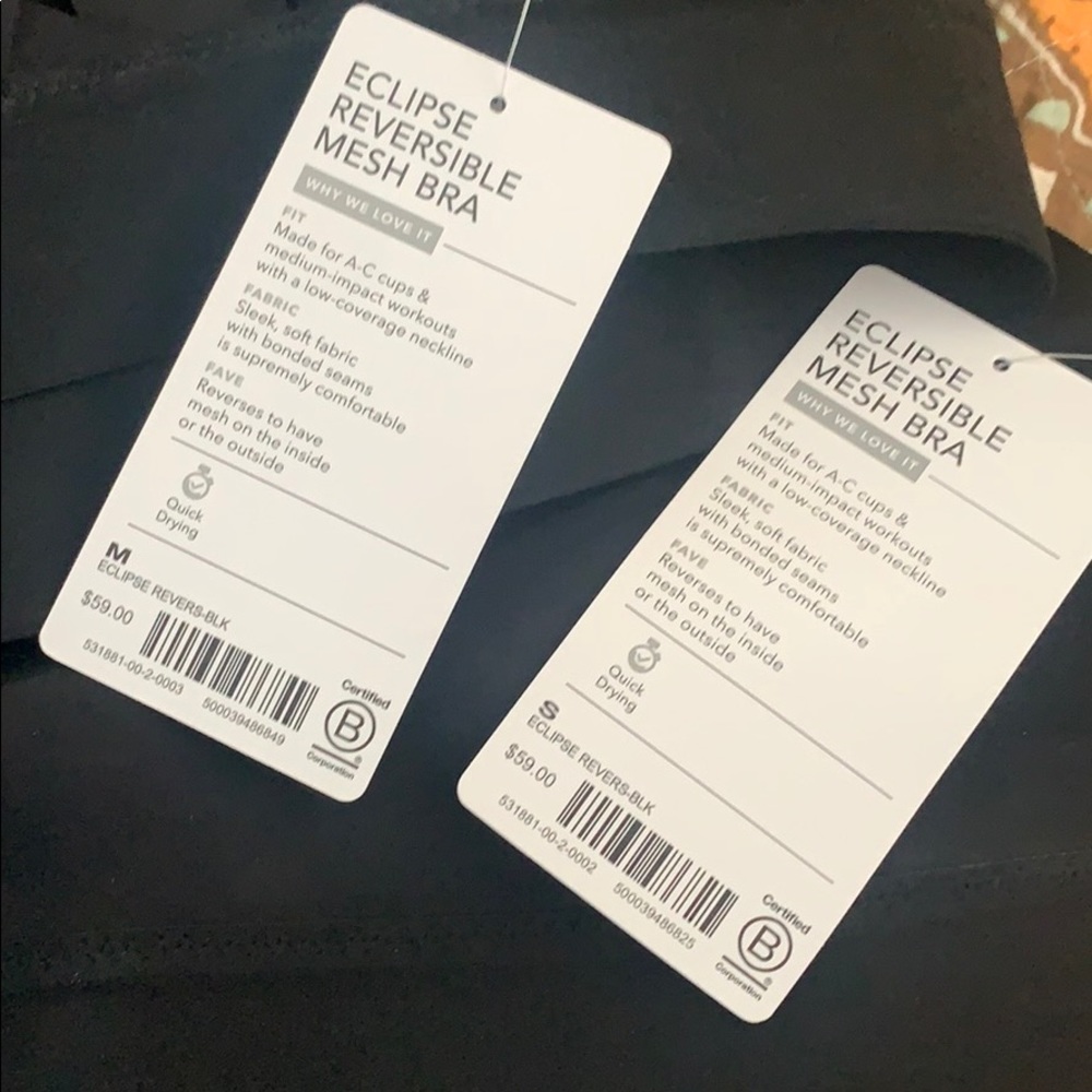 🆕 Athleta eclipse reversible mesh bra - Picture 4 of 4